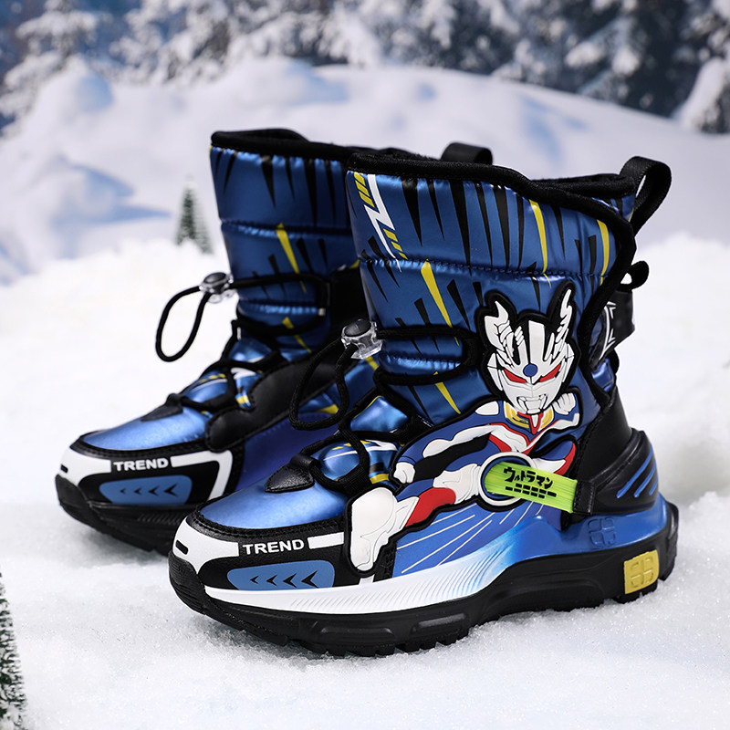 奥特曼儿童雪地靴冬季2025新款保暖男童棉鞋小孩潮公主女童棉靴子,童鞋/婴儿鞋/亲子鞋,雪地靴,淘宝优惠券,粉丝福利购,淘宝优惠卷