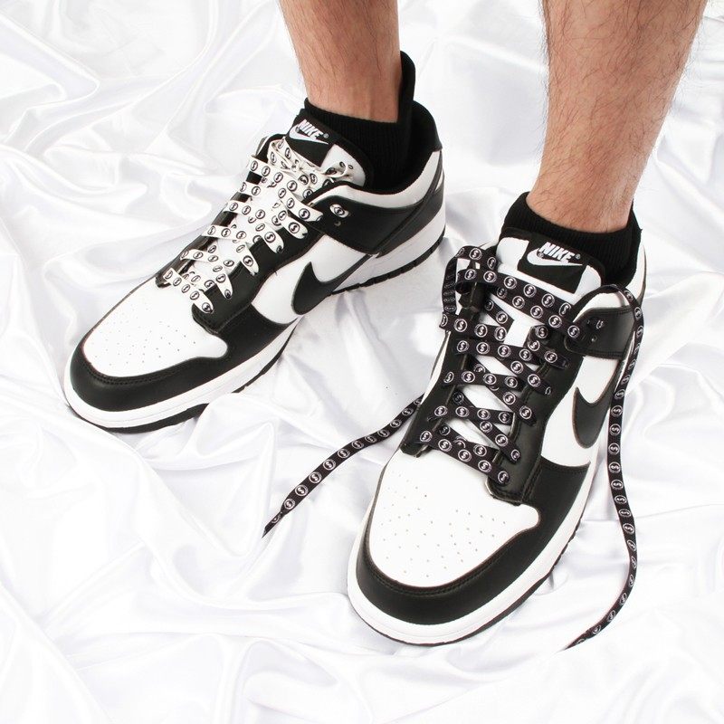 lancemaker适配af1空军一号全明星aj1黑白熊猫铜钱金币美金扁鞋带