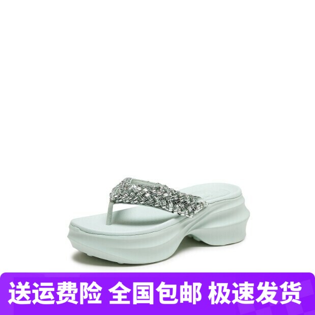 同款2026夏季新款银河雪芙夹脚厚底人字拖凉拖鞋女EE522BT6