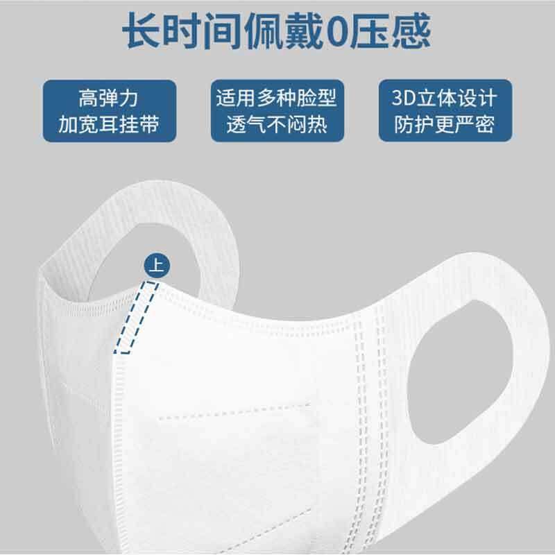 口罩3d体颜值层高立一TOPRARO次性成人防尘透气三防护面罩网红儿