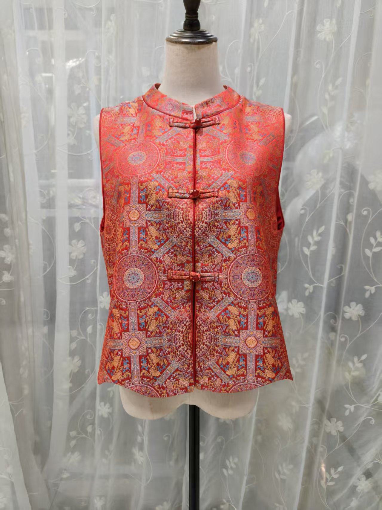 轻奢M817专柜正品2026春新款女装时尚百搭显瘦气质款马年国风马甲