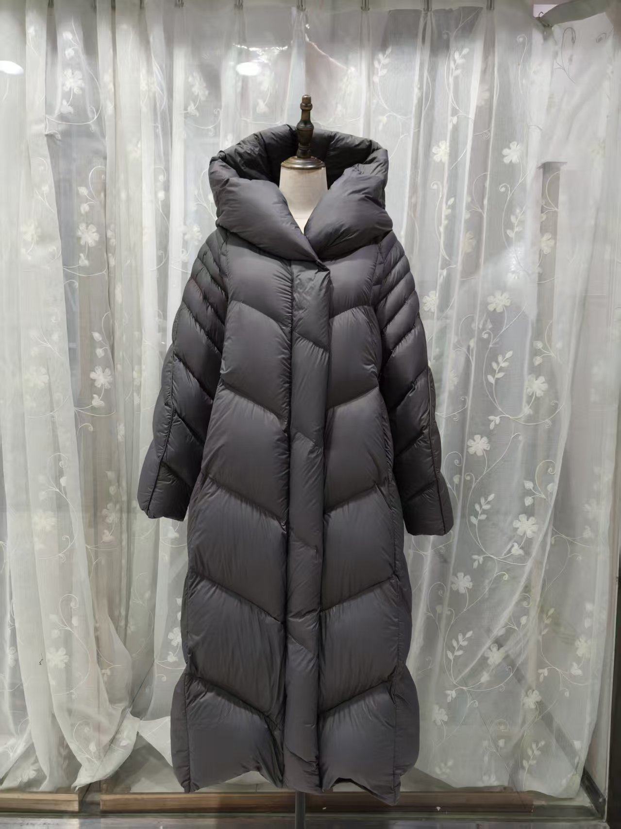 轻奢5118专柜正品2025秋新款时尚气质百搭显瘦外套羽绒服超大牌