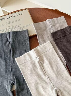 120g春秋季中厚连裤袜女100603棉质磨毛薄绒打底裤中灰深灰保暖裤