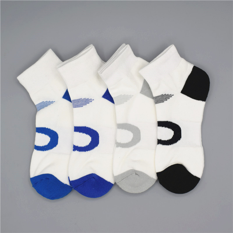 外贸加厚毛巾底专业男运动袜子