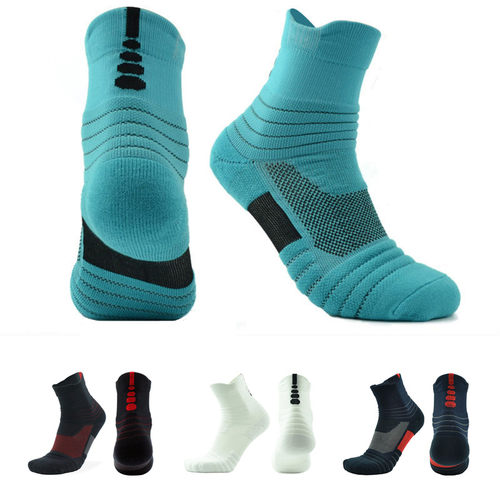 外贸男士精英篮球运动袜