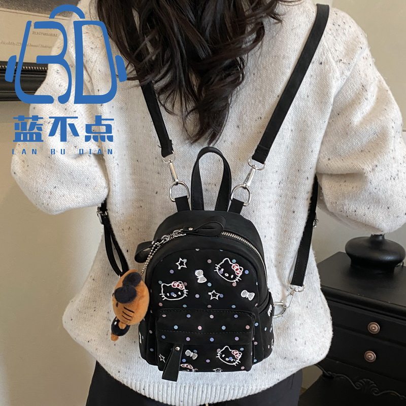 可爱卡通迷你女双肩包休闲外出新