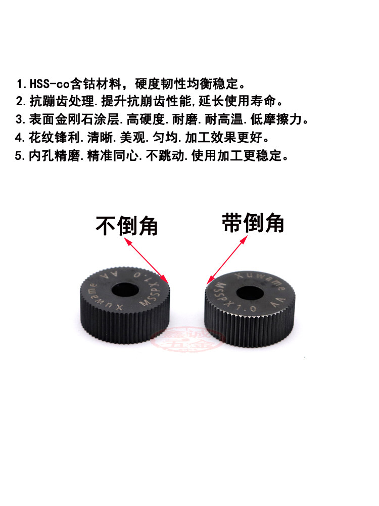 数控车床滚花轮p滚0.50.60.81.0.21.5m1m涂层加硬排刀机直纹花刀