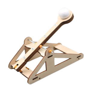 科技小制作自制投石车机积木战车发明益智diy趣味实验物理手工