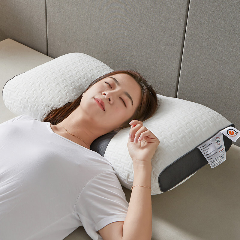 高端护颈椎助睡眠枕头一只装抗菌不塌陷学生宿舍枕头22