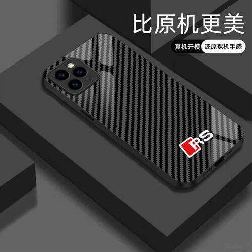 适用【苹果IPHONE12promax】宝马Mpower液态玻璃亮面手机壳RS电镀全包镜头冰感轻奢高档软边抗摔耐脏保护套