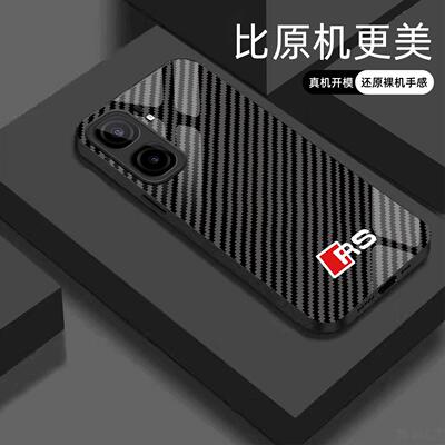 适用【iQOONeo9SPro+】宝马Mpower液态玻璃亮面手机壳RS电镀全包镜头冰感轻奢高档软边抗摔耐脏保护套