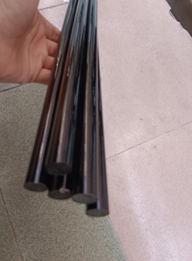 pc黑色塑胶棒 优质黑色pc棒-聚碳酸酯棒 6-200MM直径 透明PC棒