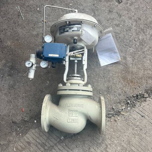 议价全新福斯气动调节阀，带全新山武定位器，dn100