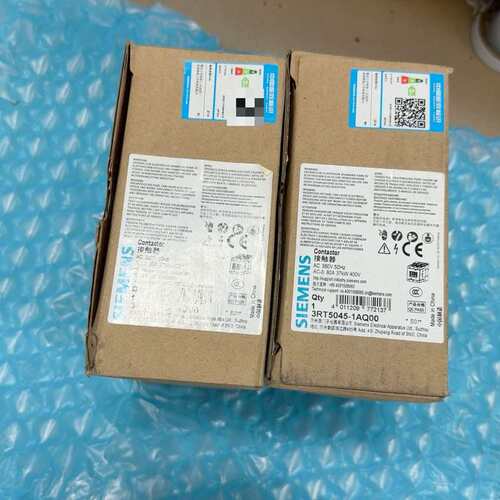 议价西门子接触器3RT5045-1AQ00，全新原装，未拆封