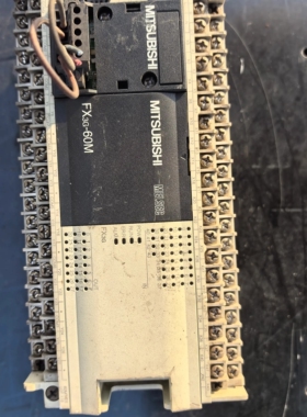 议价三菱PLC FX3G-60MT/ES-A，拆机件，成色以图为