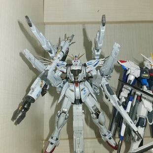 议价大班f91 8821 笔涂补色骨架枪铁色?银色 胸甲v标填