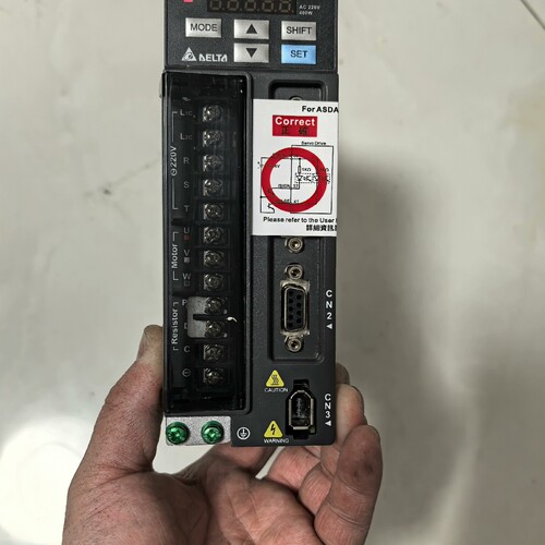 议价台达伺服驱动器ASD-B2-0121-B 100W