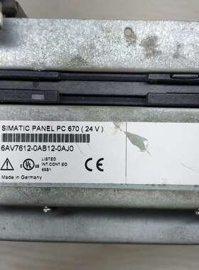 议价6AV7612-0AB12-0AJ0 PANEL PC670