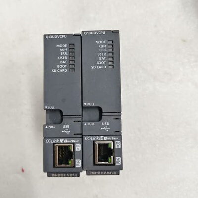 议价三菱Q13UDVCPU，成色好实物如图，功能包好。序列号21