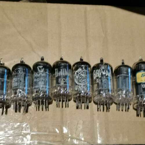 议价宝马 大盾 GEC ECC81 ECC82 共6个12BH7