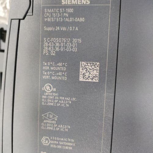 议价西门子CPU 1513-1 PN，型号6ES7 513-1A