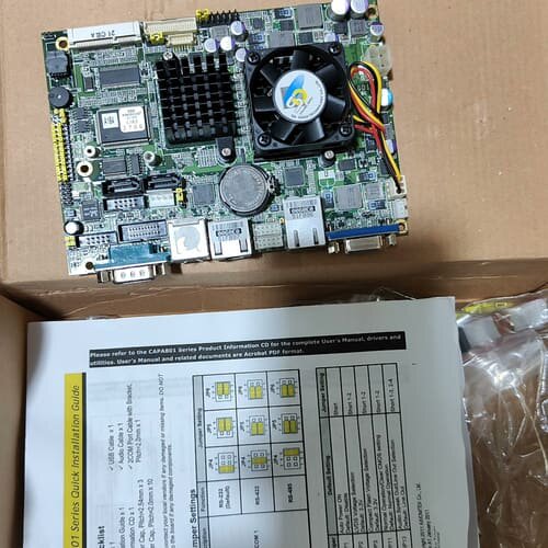 议价CAPA801 REV:A1-RC工控板主板，99新库存