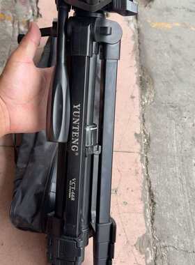 议价云腾YUNTENG VCT-668三脚架，黑色款，几乎全新，