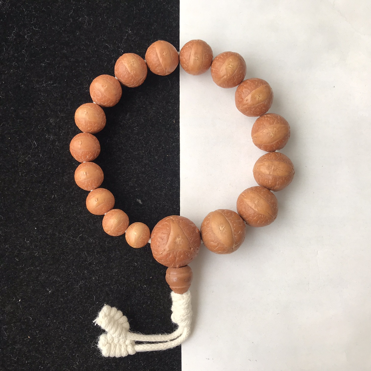 一图一物9.5到17mm尼泊尔凤眼菩提子手串佛珠20mm龙眼菩提子三通