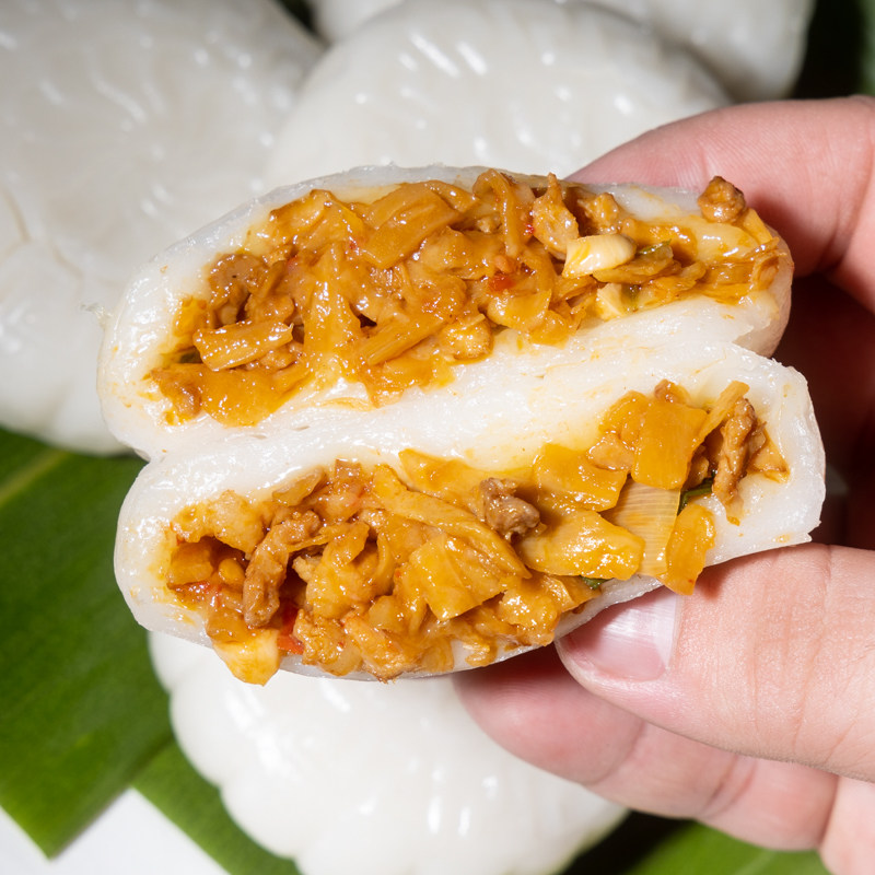 浙江衢州特产龙游酱粿清明果糯米粿特色小吃美食手工农家自制早餐