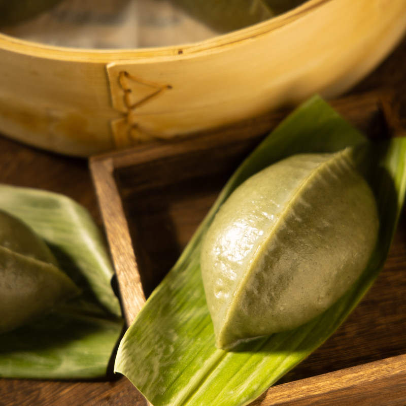 浙江龙游清明粿手工青团艾草青果咸味青饺糯米糕点早餐特产清明果