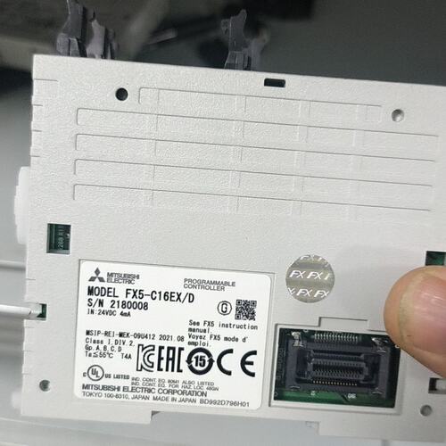 议价PLC FX5-C16EX/D，件，成色几乎可维修