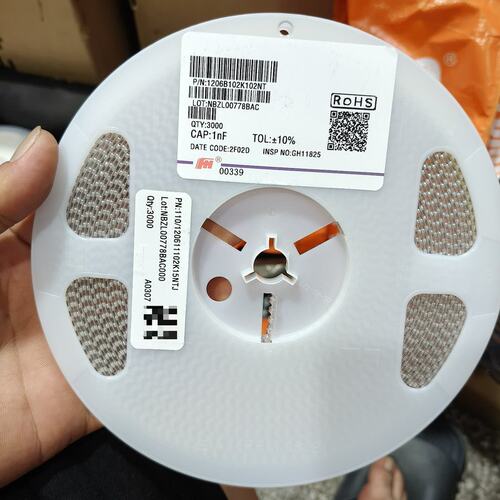 议价【工厂库存清仓】风华贴片电容 1206B102K102NT可维修