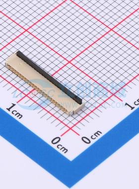 FFC/FPC连接器 HC-FPC-03-09-45RLTAG SMD,P=0.3mm,卧贴 翻盖式 4