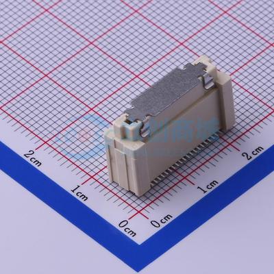 板对板与背板连接器 61082-043402LF SMD,P=0.8mm 40P 立贴 原装
