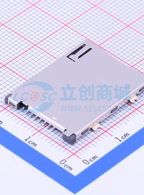 SIM卡连接器 SIM-115C SMD 自弹式 MiniSIM卡 卡座 1.88mm MiniSI