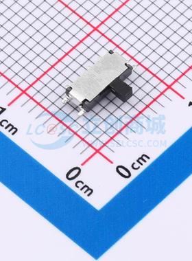 滑动开关 MSK12C02G20-B SMD-7P,6.7x2.8mm 原装 电子元器件配单