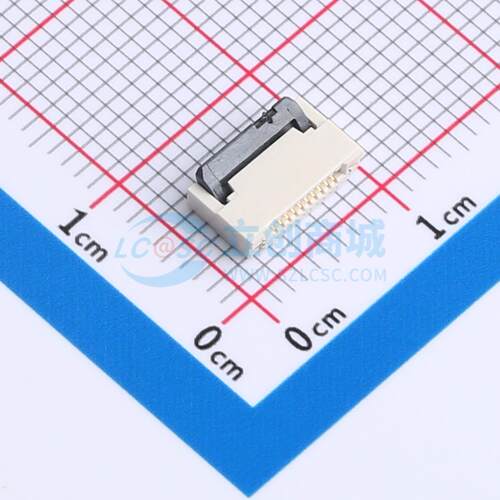 FFC/FPC连接器 HB-FPC05-GXG-H2010P SMD,P=0.5mm,卧贴 10P 双侧