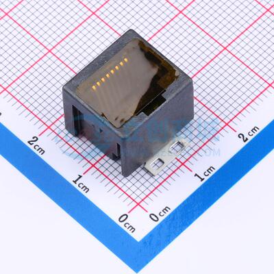 以太网连接器 1-338088-6 无屏蔽 不带LED 电子元器件