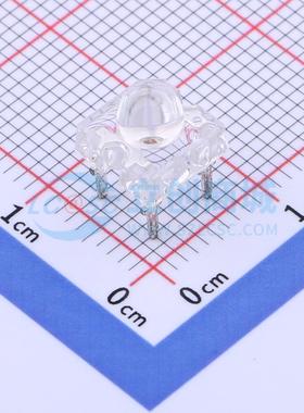 10个 发光二极管/LED LJF5VEXC254 橙红色 插件 原装 电子元器件