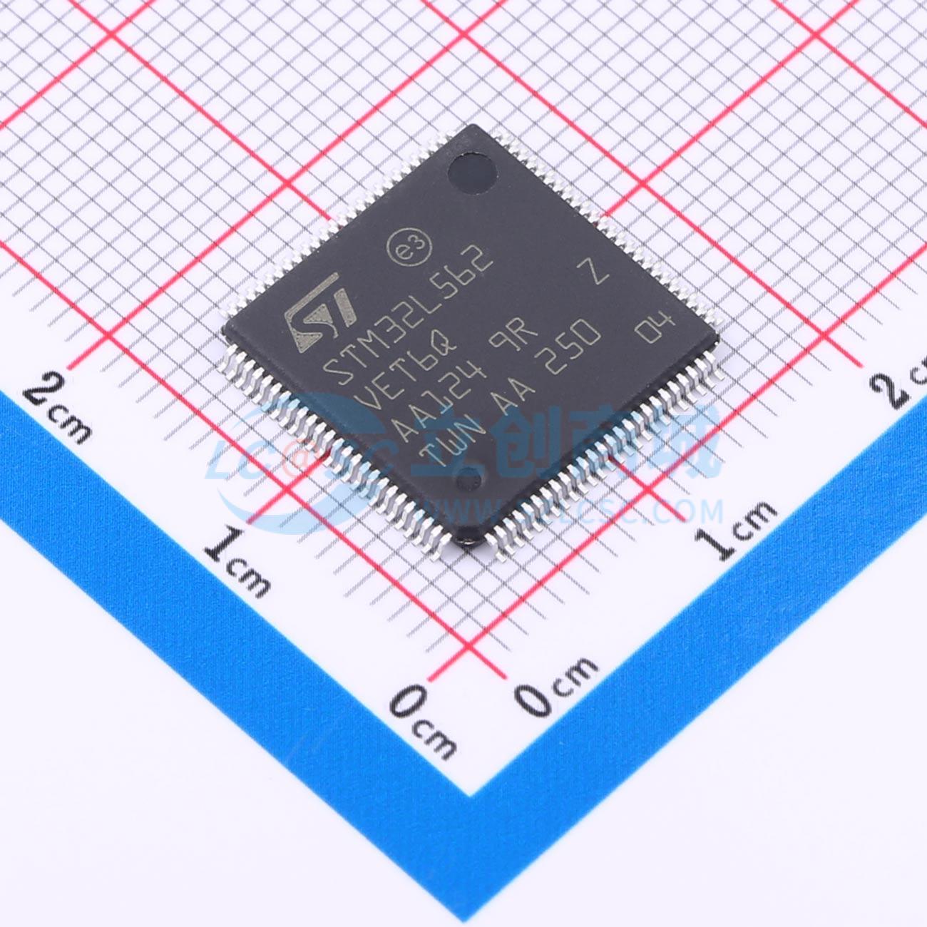 单片机(MCU/MPU/SOC) STM32L562VET6Q LQFP-100(14x14) 原装正品