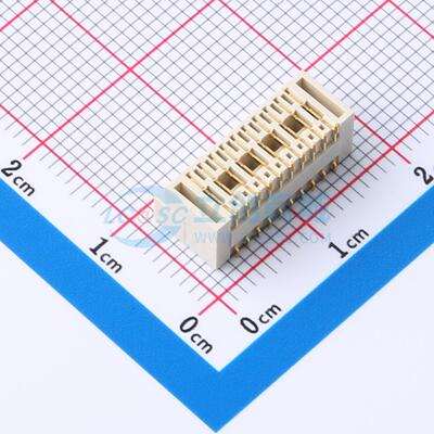 线对板针座 SM20B-GHDS-GAN-TF SMD 2x10P 卧贴 电子元器件配单