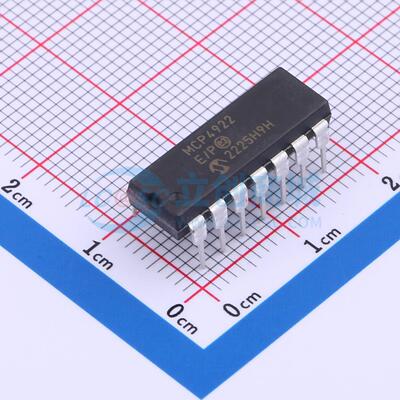 数模转换芯片DAC MCP4922-E/P PDIP-14 原装正品 电子元器件配单