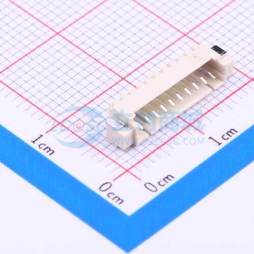 线对板针座 THD1252-10WR-SN SMD,P=1.25mm 1x10P 电子元器件配单