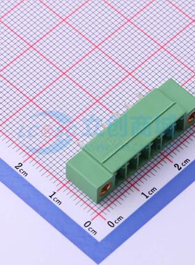 插拔式接线端子 1843266 插件,P=3.5mm 板端/插座-闭口 1x6P 原装