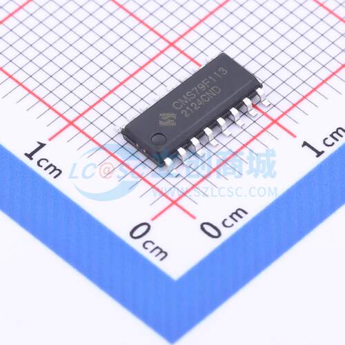 单片机(MCU/MPU/SOC) CMS79F113 SOP-16 原装正品 电子元器件配单
