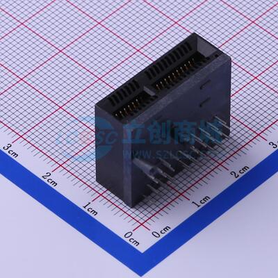 金手指连接器 3091-10100T 弯插,P=1mm 1mm 36P 电子元器件配单