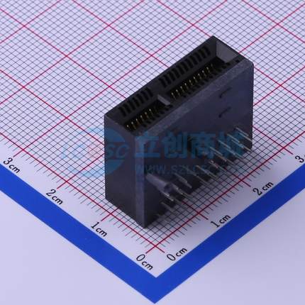 金手指连接器 3091-10100T 弯插,P=1mm 1mm 36P 电子元器件配单