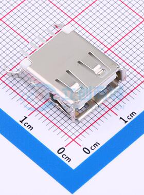 USB连接器 DS1095-10-WNB0 插件 母 4P 原装正品 电子元器件配单