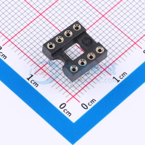 IC/晶体管插座 DS1001-01-08BT1NSF6X-JKB DIP-8 2.54mm 8P 原装