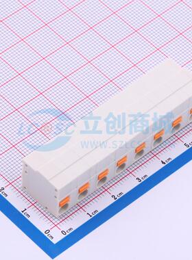 弹簧式接线端子 KF239-7.62-8P P=7.62mm 原装 电子元器件配单